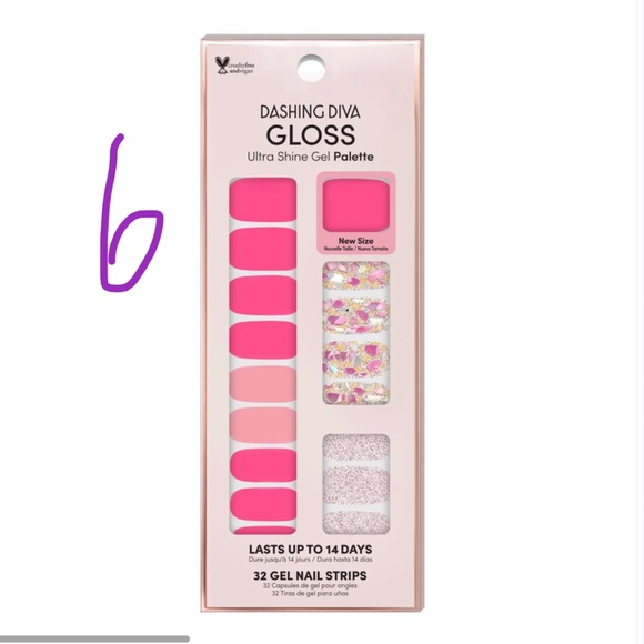 Dashing Diva Gel Nail Strips Featuring Ultra Trendy Designs - Picture 6 of 8